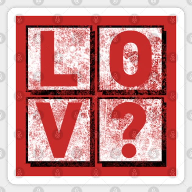 L O V E Sticker by Worldengine